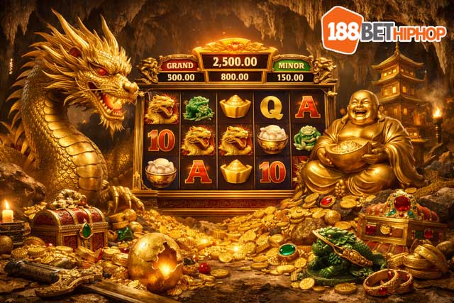 Chiến thuật quay slot Kho Báu Rồng Vàng hiệu quả từ chuyên gia Phùng Trâm Anh 188BET